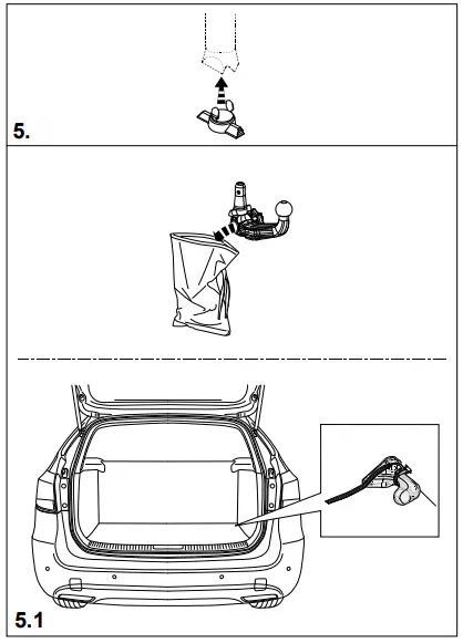 HYUNDAI N7281ADE00 Vertical Demountable Trailer Hitch-fig8
