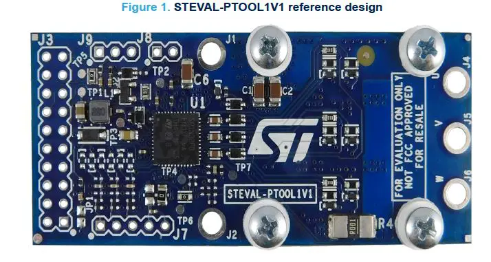 ST com SL-PTOOL1V1 Compact Reference Design for Low Voltage Brushless Power tools fig 1