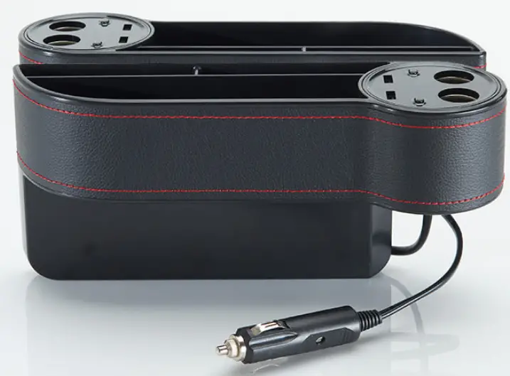 SHARPER-IMAGE-208081-Car-Organizer-and-Power-Source-PRODUCT