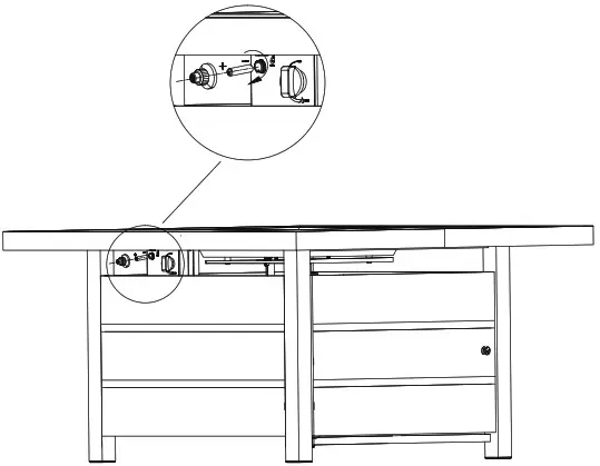 HOME DECORATORS COLLECTION 2364FP Summerfield 39 5 Inch Square Steel LP Gas Fire Pit - Assembly 11
