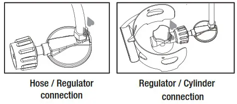 HOME DECORATORS COLLECTION 2364FP Summerfield 39 5 Inch Square Steel LP Gas Fire Pit - Operation