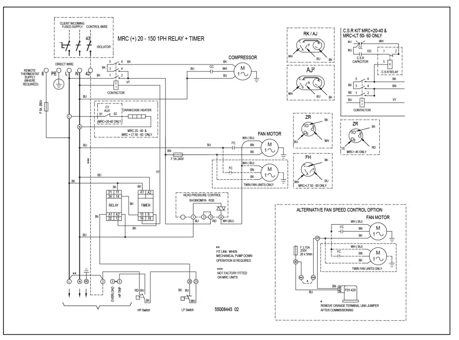 MARSTAIR-CKC20PD-R407C-Outdoor-Unit-Low-Temp-Pump-7