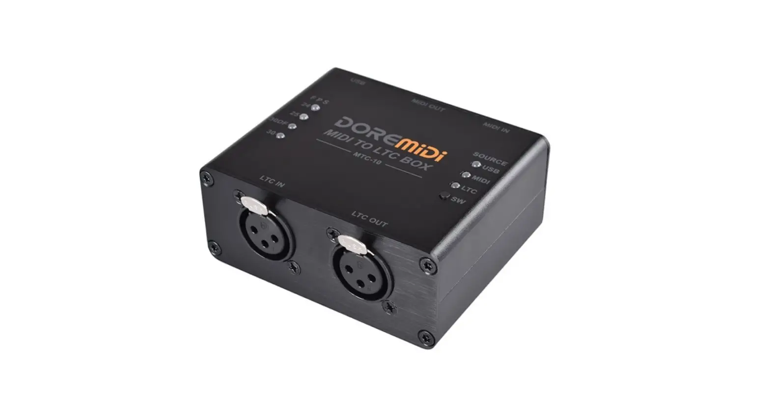 Doremidi Mtc-10 Midi Time Code And Smpte Ltc Time Code Conversion Device Instructions