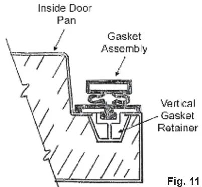 Traulsen RHT332NPUT-FHG Stainless Steel Three Section Glass Door Narrow Pass-Through Refrigerator-12