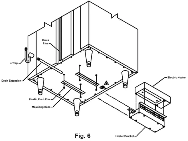Traulsen RHT332NPUT-FHG Stainless Steel Three Section Glass Door Narrow Pass-Through Refrigerator-7