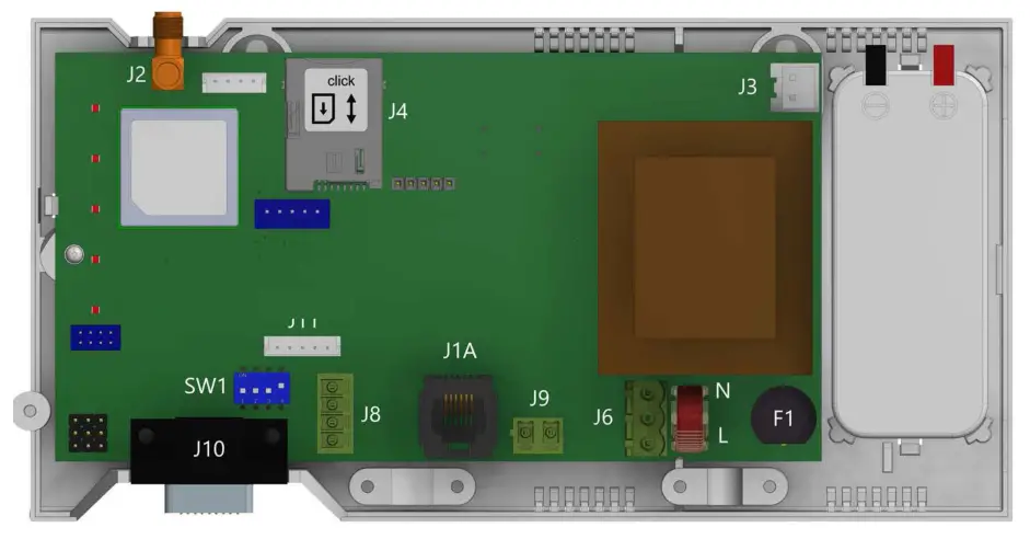 ORATH JANUS 2100 LTEVER4 2 4G Cellular Gateway - connector 1