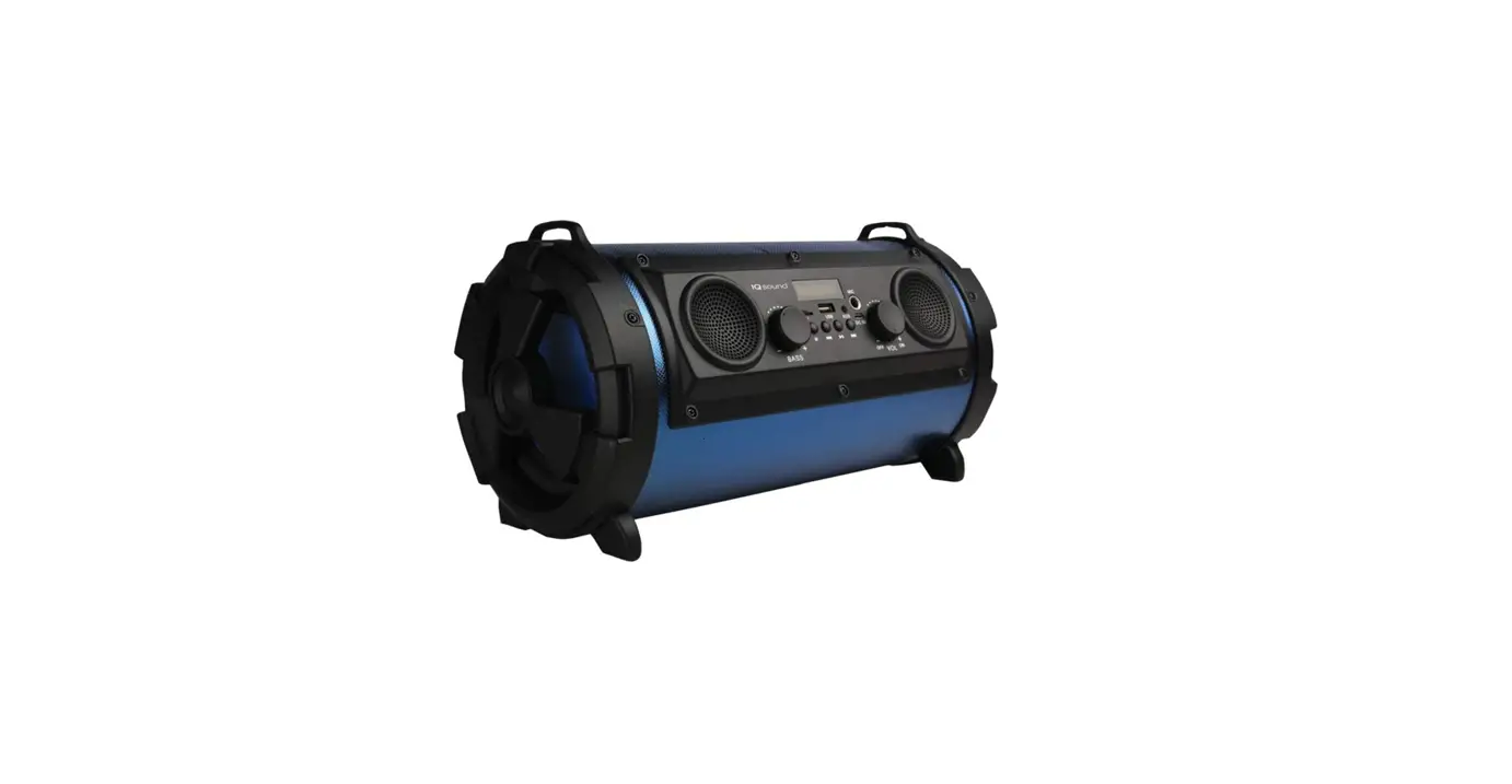 Supersonic Iq-1525bt-bl Wireless Bluetooth Speaker User Guide Supersonic Iq-1525bt-bl Wireless Bluetooth Speaker User Guide