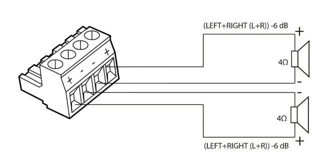 WORK PRO PBA 60H 1000V Amplifier - STEREO 1