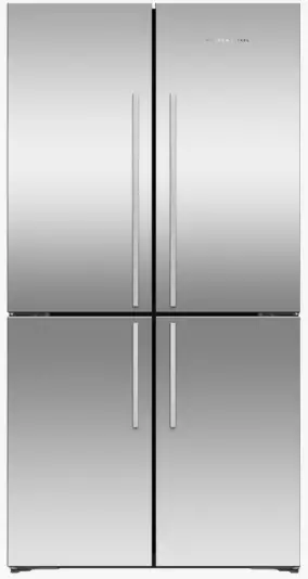FISHER PAYKEL RF605QDVX2 Freestanding Quad Door Refrigerator Freezer-fig1