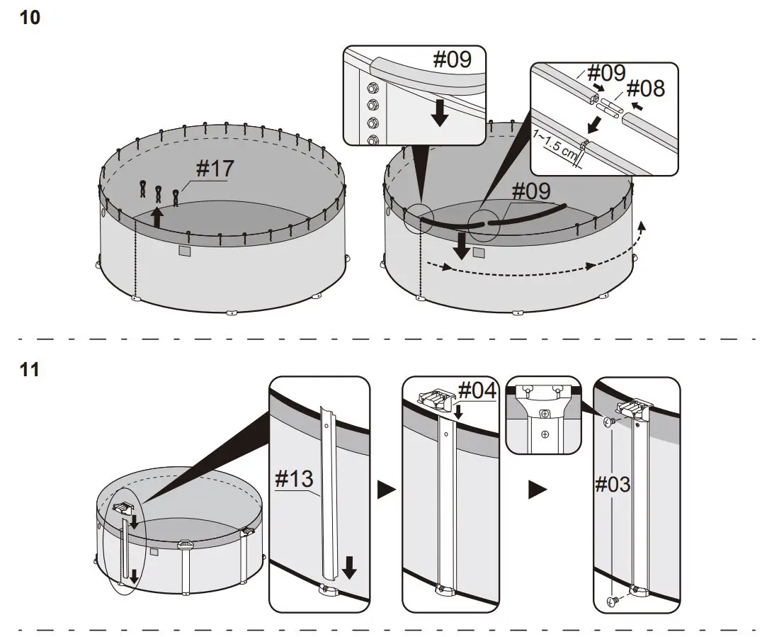 Bestway 56385E Hydrium 15 Feet x 48 Inch Round Steel Wall Above Ground Pool Set Owner's Manual - How to use