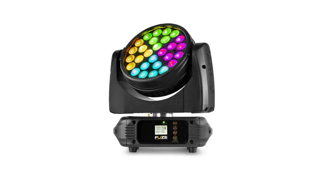 Beamz Fuze 712 Wash Moving Head Light User Manual Beamz Fuze 712 Wash Moving Head Light User Manual