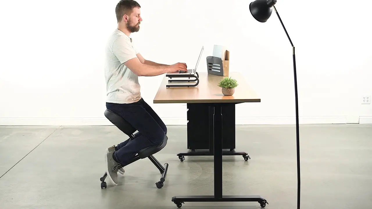 Dragonn Dn-ch-k01b Black Ergonomic Kneeling Chair Instruction Manual