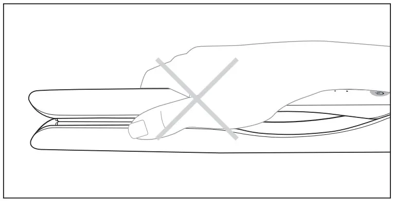 T3 LUCEA 1Inch Professional Straightening and Styling Iron - INCORRECT