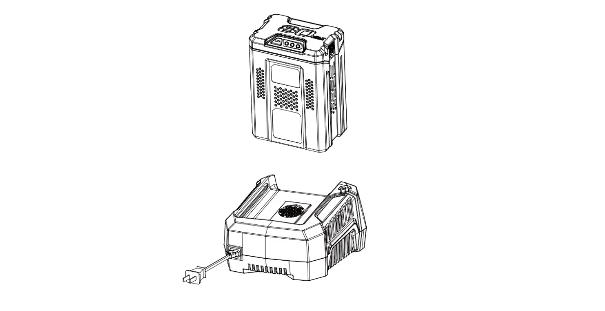 Greenworks Pro 2901302 80v Lithium-ion Rechargeable Battery & Charger Owner's Manual