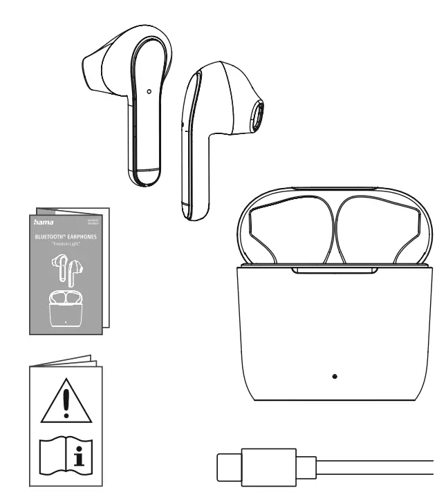 hama 00139520 Bluetooth Earphones 1