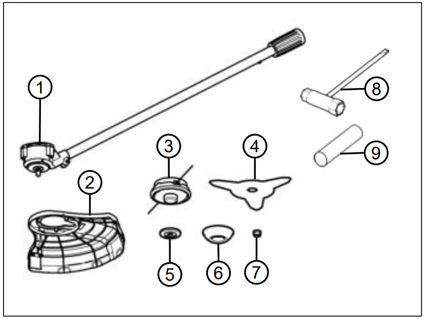 AL KO BCA 4235 Scythe Attachment - Fig 3