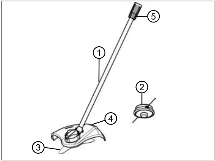 AL KO BCA 4235 Scythe Attachment - Fig 4