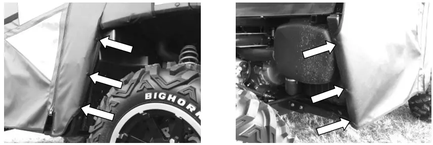 FALCON RIDGE PO-10MIDRANGER-FC05 Ranger 400 Full Cab Enclosure-fig4