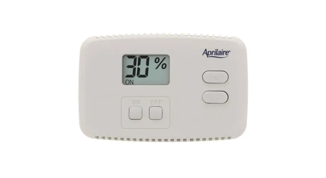Aprilaire 65 Digital Manual Humidifier Control Installation Guide