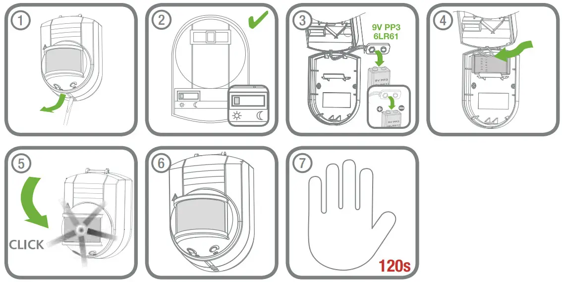 Honeywell Home L430S Wireless Motion Sensor - 3