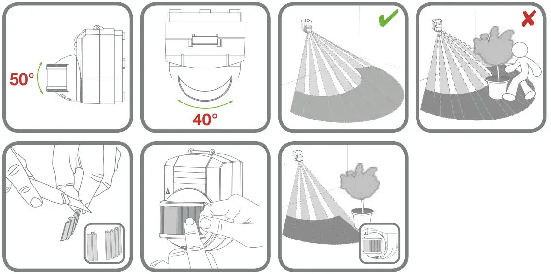 Honeywell Home L430S Wireless Motion Sensor - 8