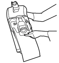 Hoover COMPLETE PERFORMANCE BAGGED UPRIGHT - CHANGING THE FILTER BAG 3