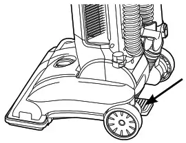 Hoover COMPLETE PERFORMANCE BAGGED UPRIGHT - OPERATION 2