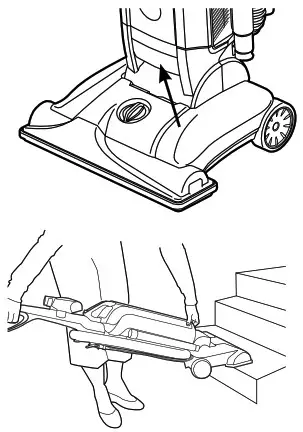 Hoover COMPLETE PERFORMANCE BAGGED UPRIGHT - STAIR CLEANING 1