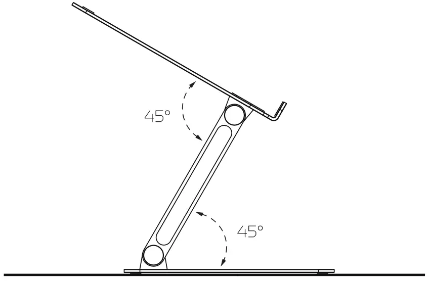 GABOR LTS 30 Laptop Flex Stand Photo Video - Recommended Usage