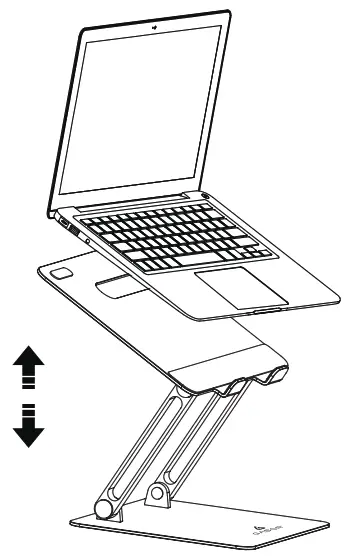 GABOR LTS 30 Laptop Flex Stand Photo Video - Using the Stand