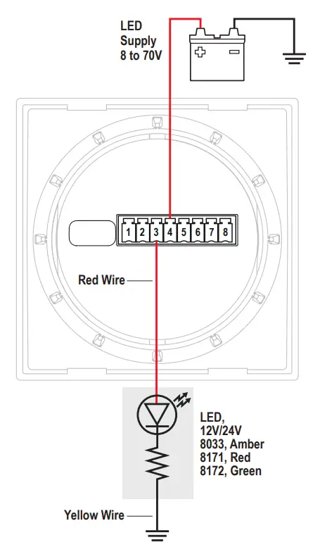BLUE SEA 1841 M2 OLED Temperature Monitor fig 13