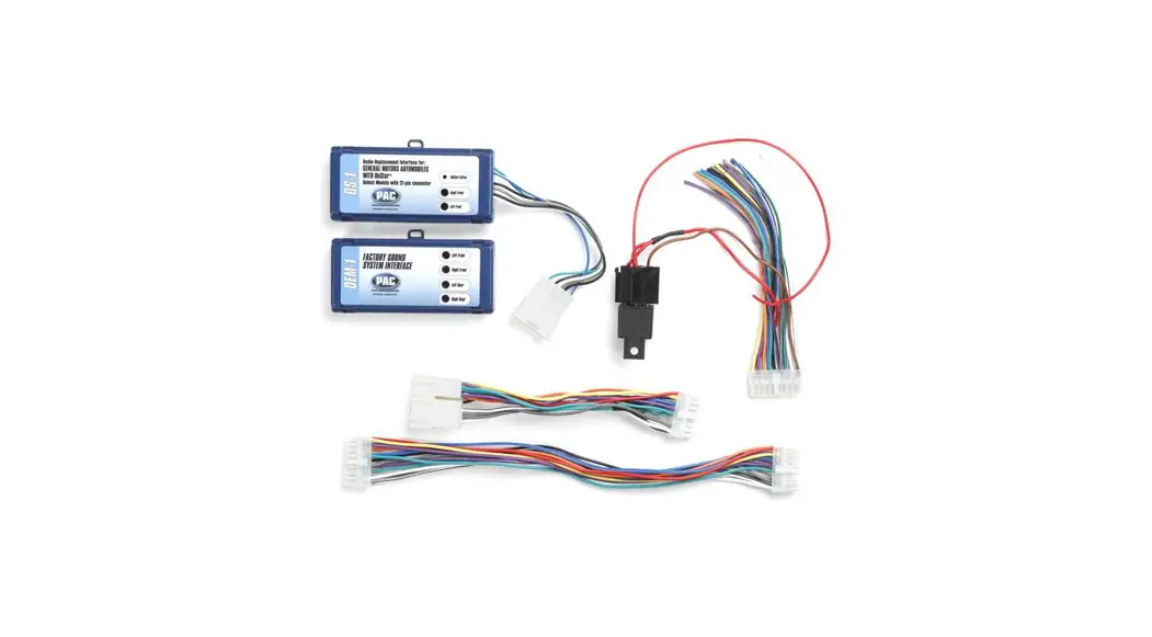 Pac Oem-1 Interface Retains Factory Amp Instruction Manual