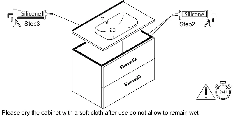 VANITY TOP INSTALLATION