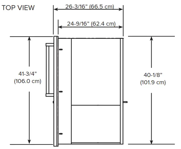 LYNX Warming Drawer - FRONT VIEW 1