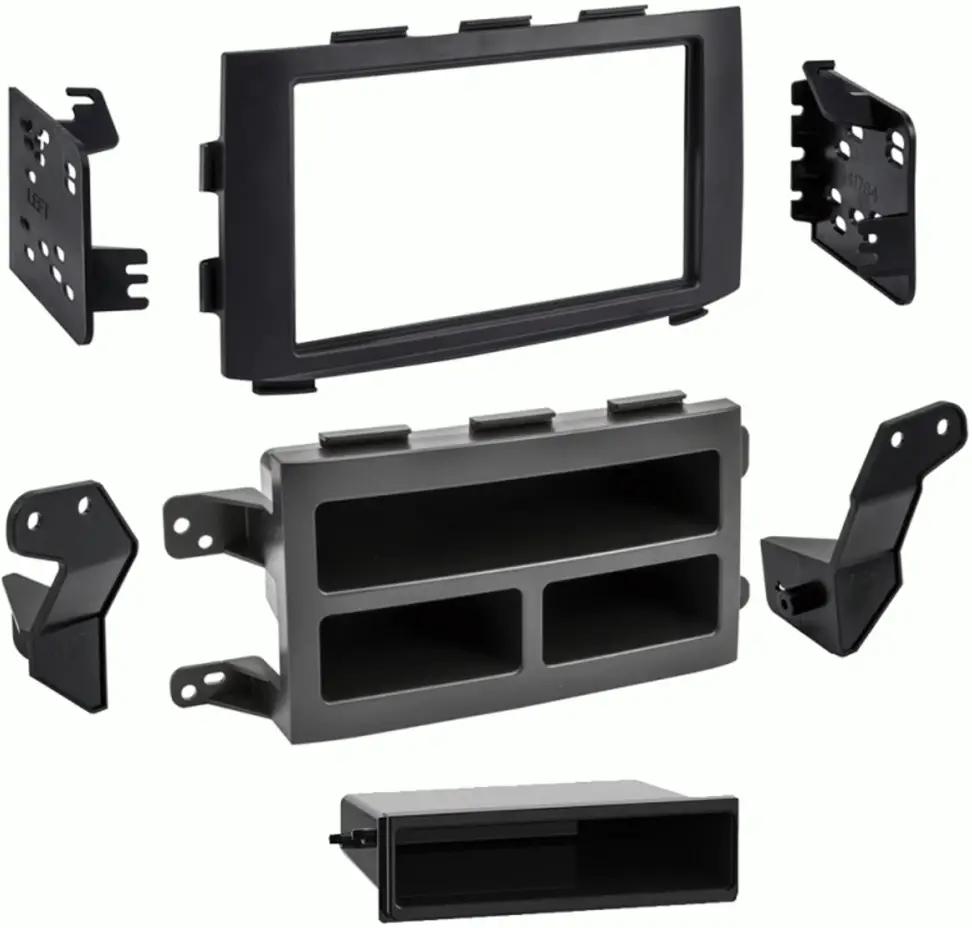 MeTra 99-7819 Single-Double DIN Dash Kit