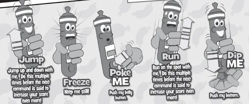 John Adams 11069 Silly Sausage Active Children Game-1