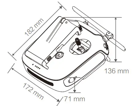 dji Phantom 4 Pro V2.0 Drone - diagram