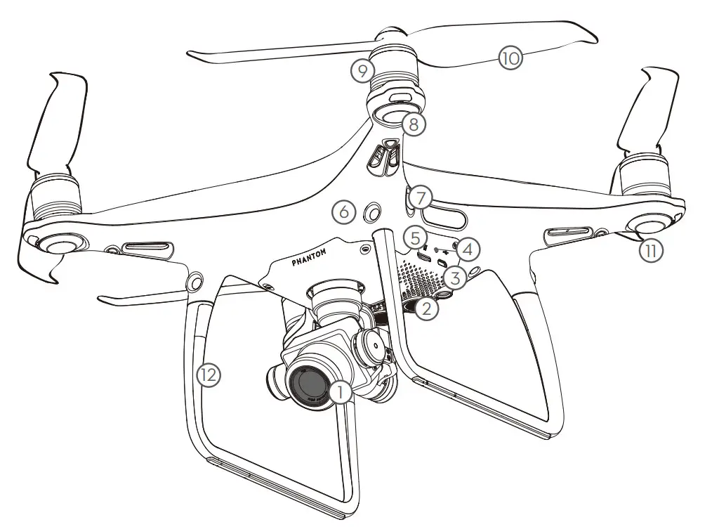 dji Phantom 4 Pro V2.0 Drone - parts 1