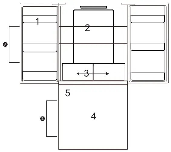 FORTE FFD18ES250SS 250 Series 30 Inch French Door Refrigerator - Figure 12