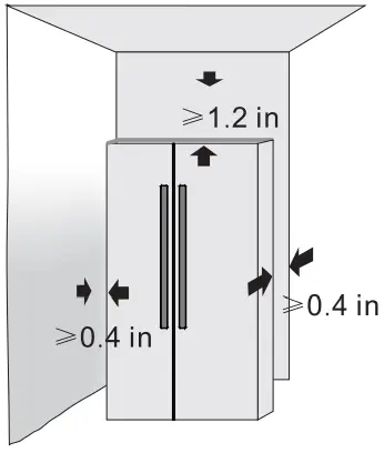 FORTE FFD18ES250SS 250 Series 30 Inch French Door Refrigerator - Figure 15