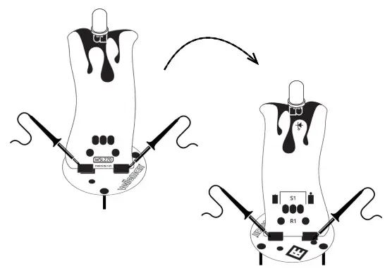 velleman HWSL220 Electronic Candle Soldering Kit - CONNECT PCBs 2