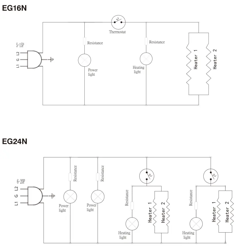 AVANTCO 177EG16N 16 Inch Electric Countertop Griddle - Fig 3