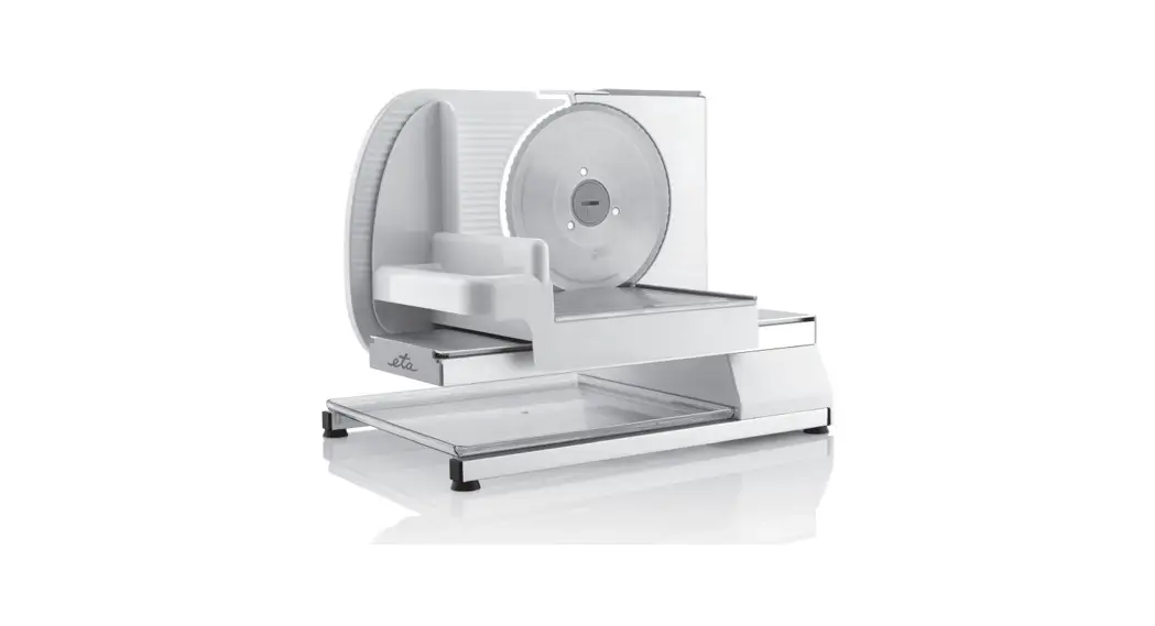 Eta 4166740 Electric Slicer Instruction Manual Eta 4166740 Electric Slicer Instruction Manual