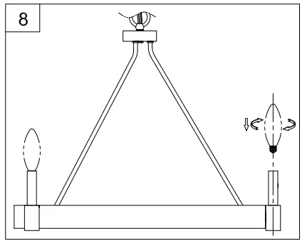PROGRESS-LIGHTING-P400318-5-Light-Matte-Black-Farmhouse-Chandelier-fig-9