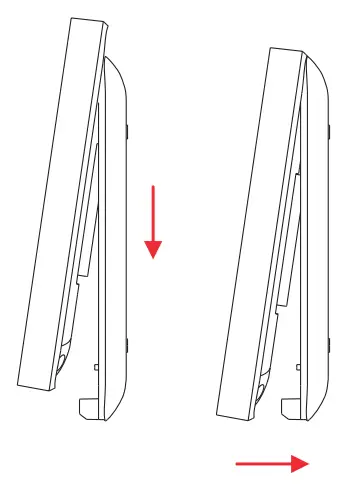 HIKVISION DS-PK1-E-WE Wireless LED Keypad - fig 2