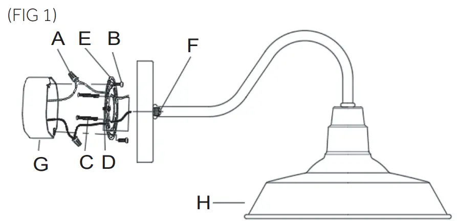 SIGNATURE HARDWARE WETHERBURN 944726 Outdoor Wall Sconce - fig 2
