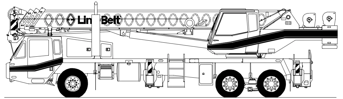 Crane Market HTC-8640 Telescopic Boom Truck Crane