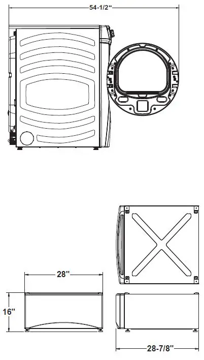 GE-APPLIANCES-GFD55ESPRRS-Capacity-Front-Load-Gas-Dryer-FIG 2