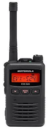 motorola 89FT4973 Portable Two Way Radio