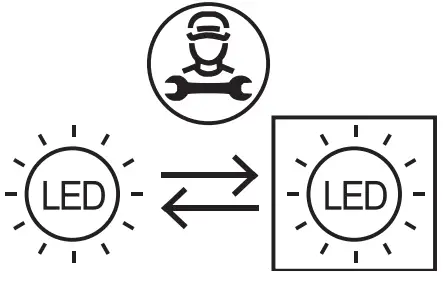 Replacing LED lighting